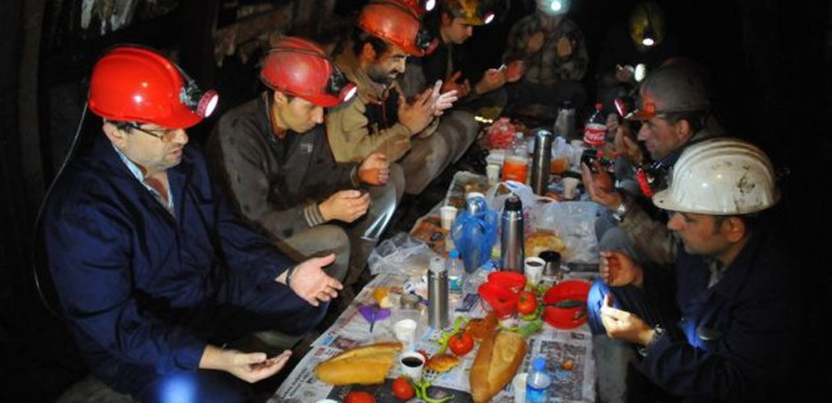 Zonguldak\'ta Maden Ocağında Sahur