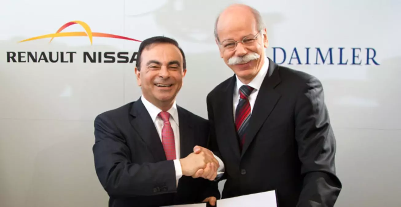 Renault-Nissan ile Daimler İşbirliğine Gidiyor