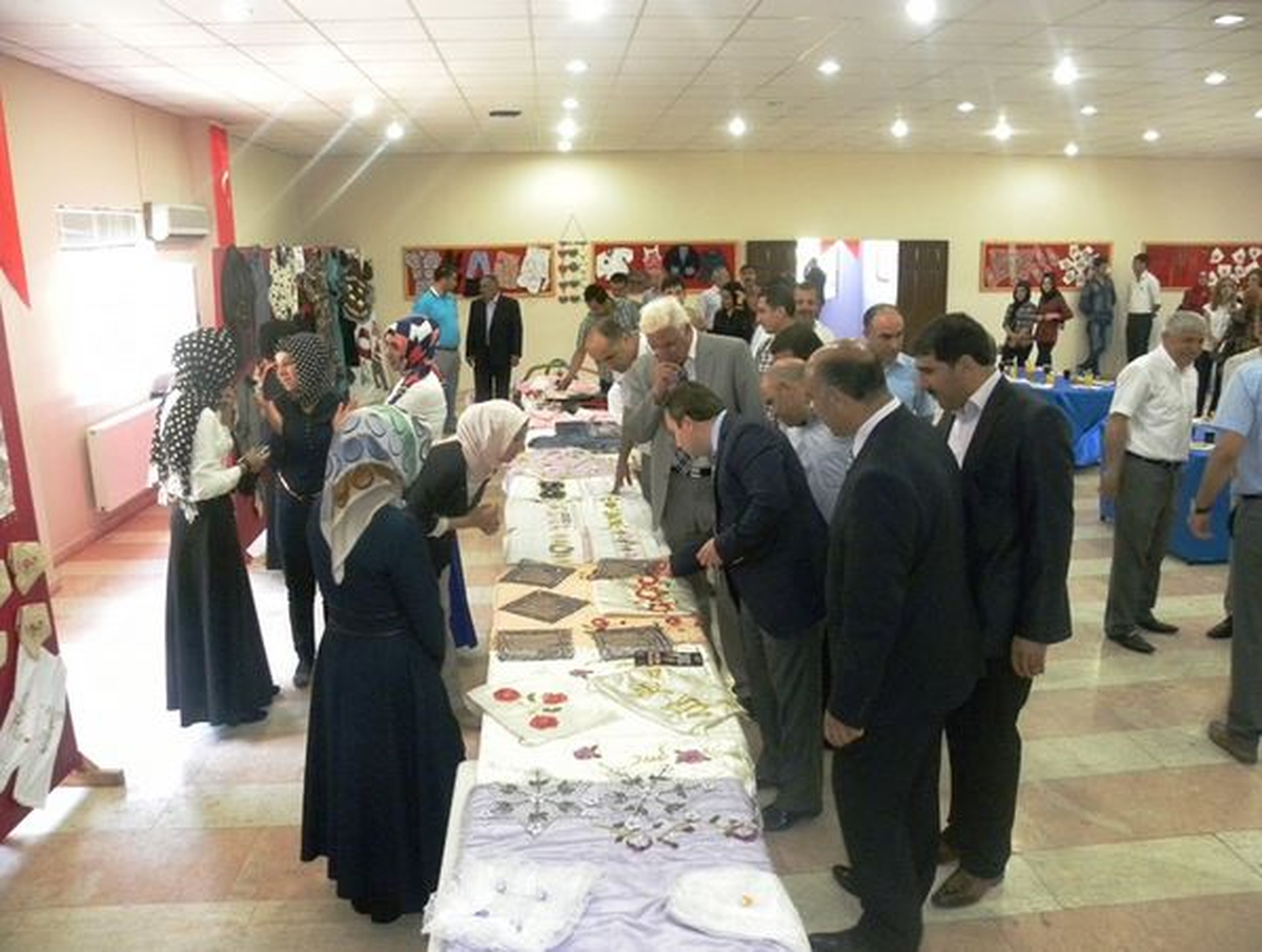 Tillo Halk Eğitim Merkezi Yıl Sonu Sergisi