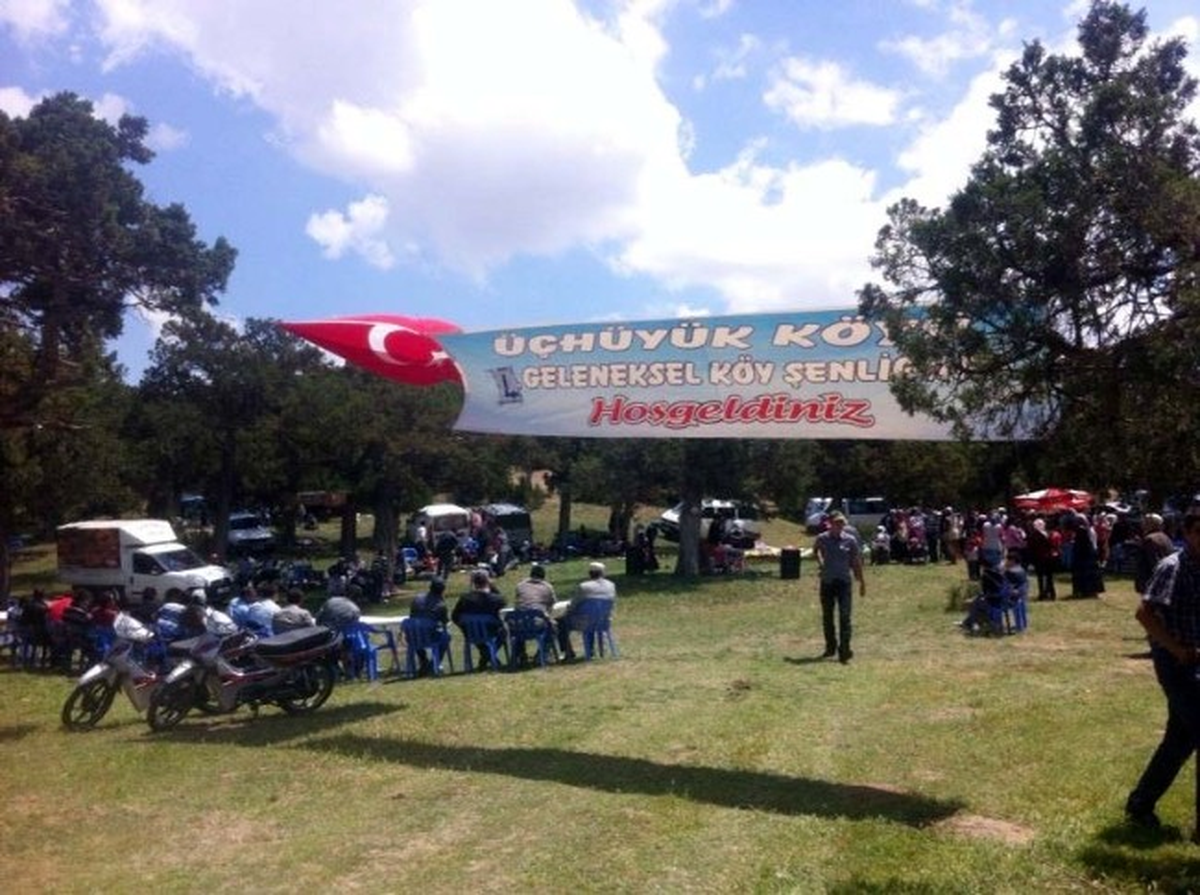 Üçüyük Köyünde Şenlik