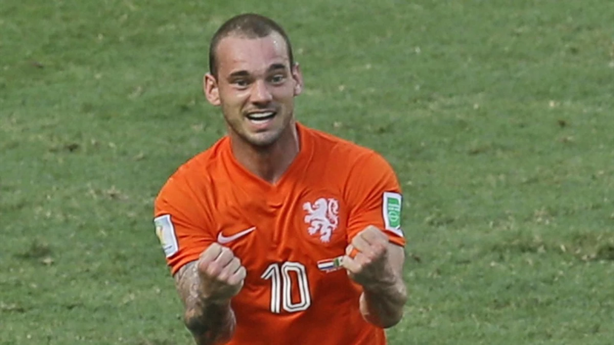 Sneijder\'den Meksika\'ya Müthiş Gol / Özet