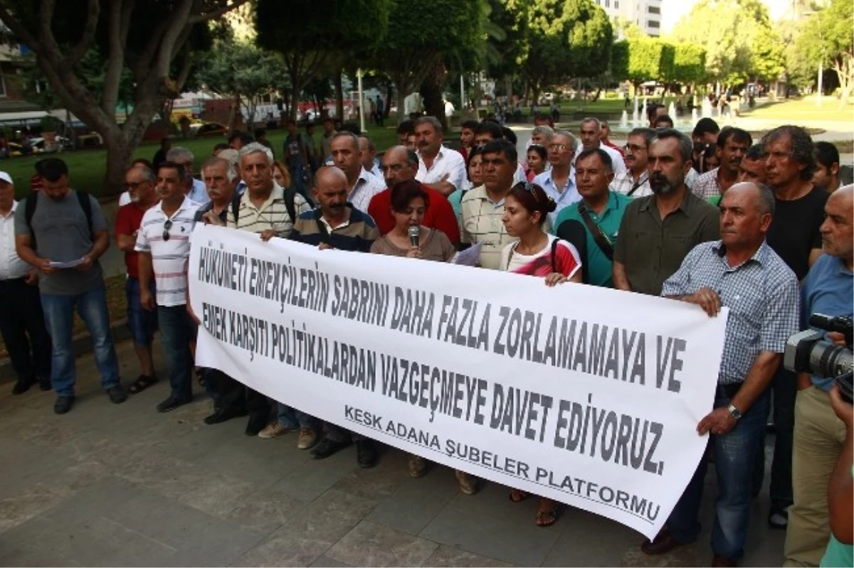 Adana\'da Torba Yasa Protestosu