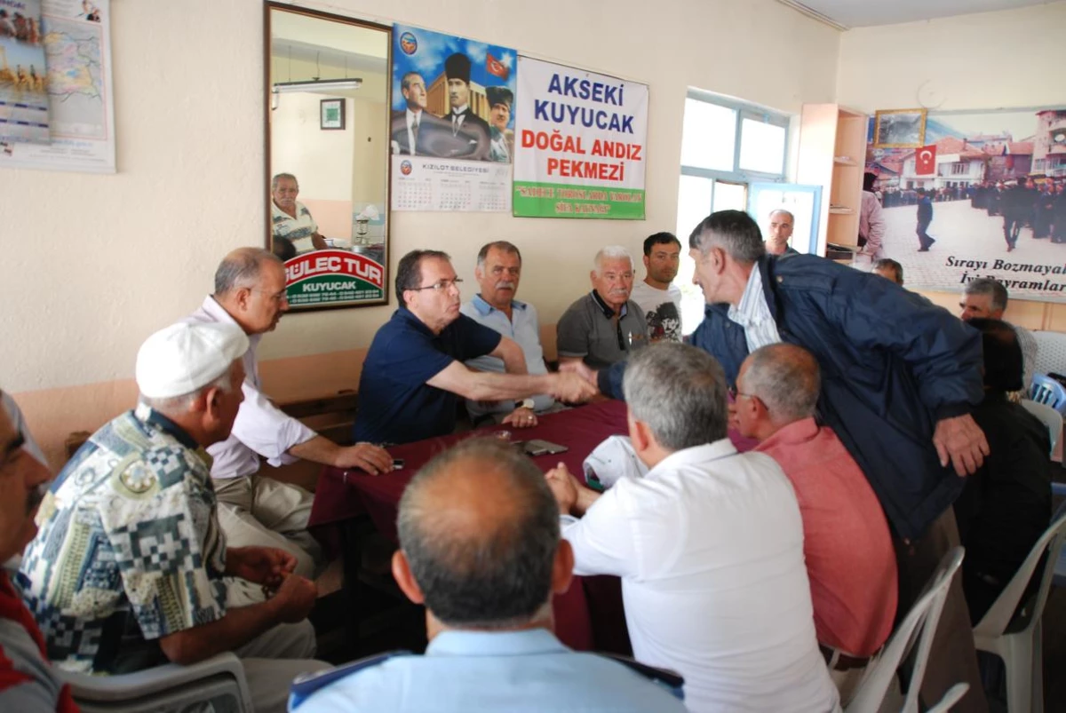 Akseki Belediye Başkanı Uysal, Kuyucak\'ı Ziyaret Etti