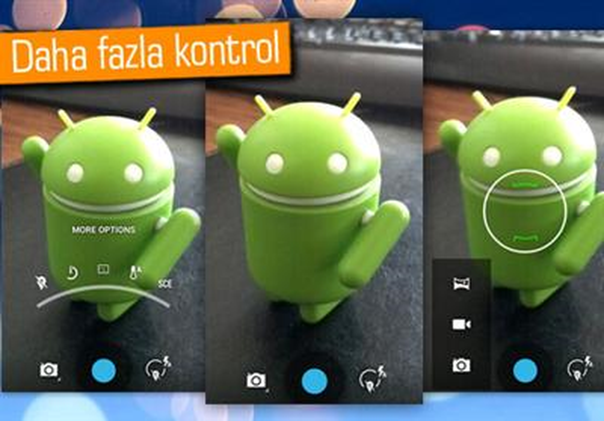Android L\'de Manuel Kamera Kontrolü