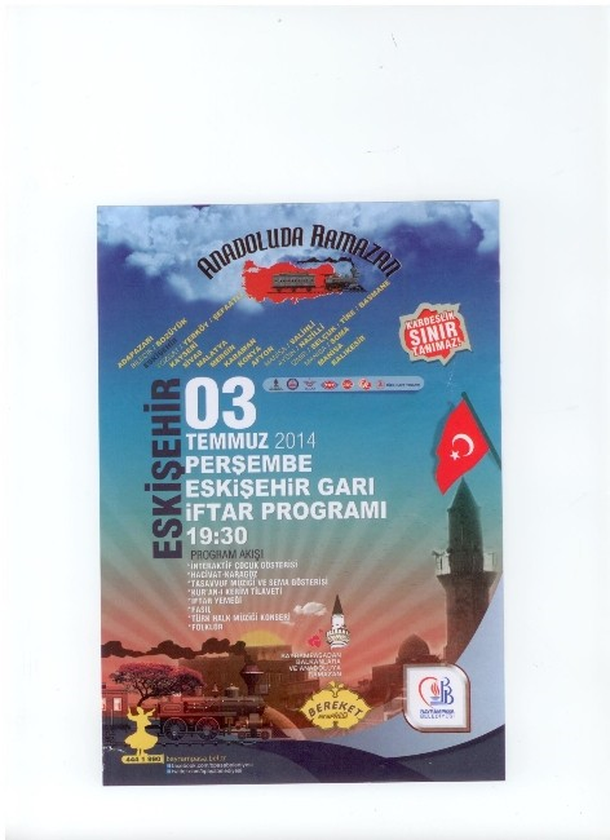 Bayrampaşa Belediyesi "Bereket Ekspresi" Eskişehir\'e Geliyor