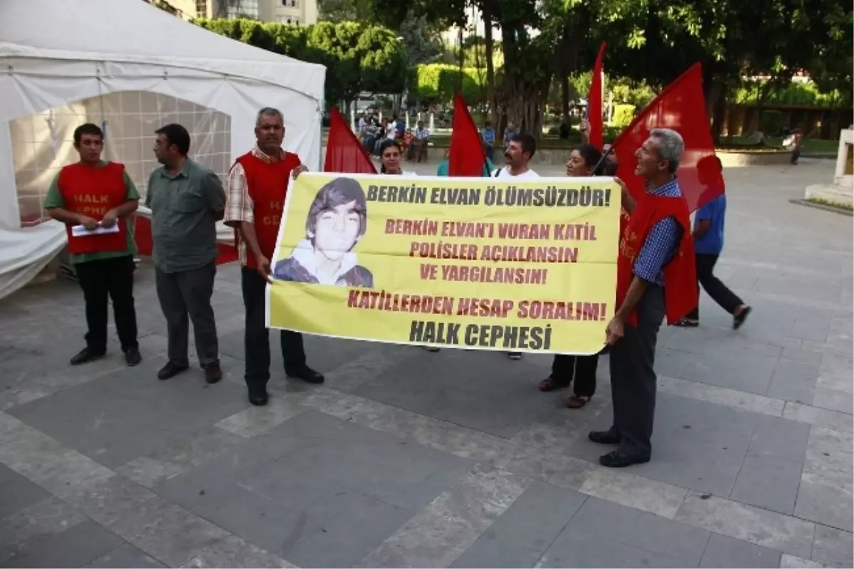 Berkin Elvan\'ın Faillerinin Bulunamaması Adana\'da Protesto Edildi