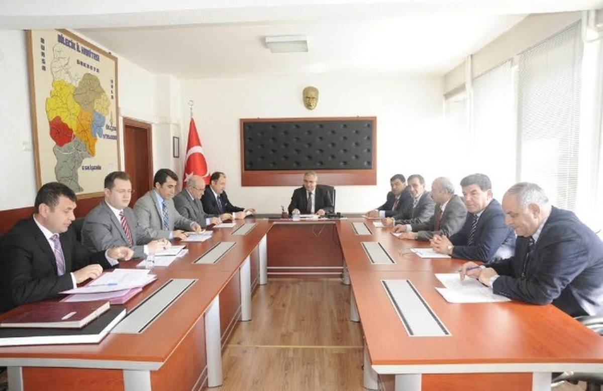 Bilecik İl Encümeni ve Köydes Toplantısı