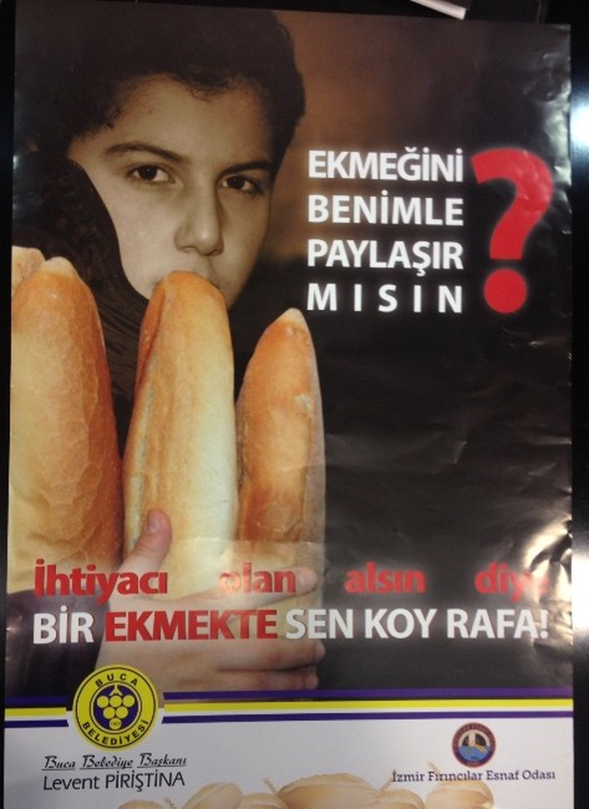 Buca\'dan Ekmek İsrafını Önlemek İçin Büyük Kampanya