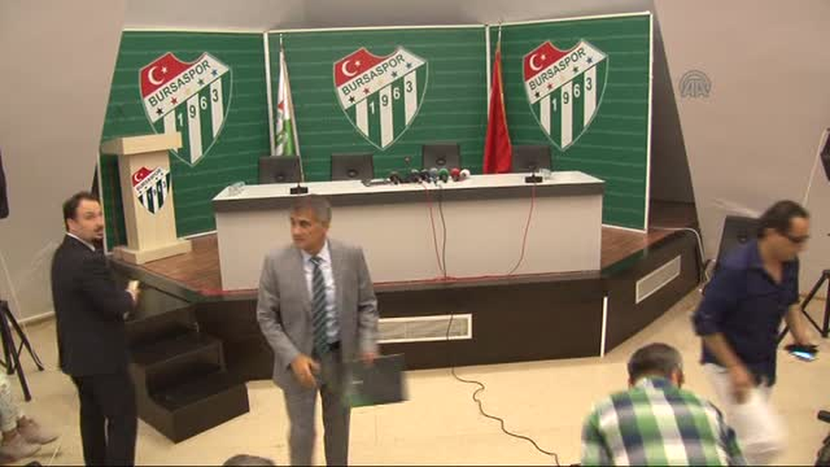 Bursaspor Teknik Direktörü Güneş