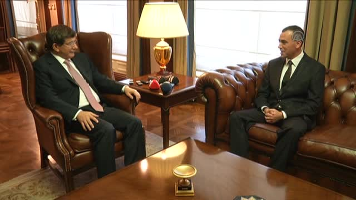Davutoğlu, AGİT Gözlemcisi Kılıç\'ı Kabul Etti