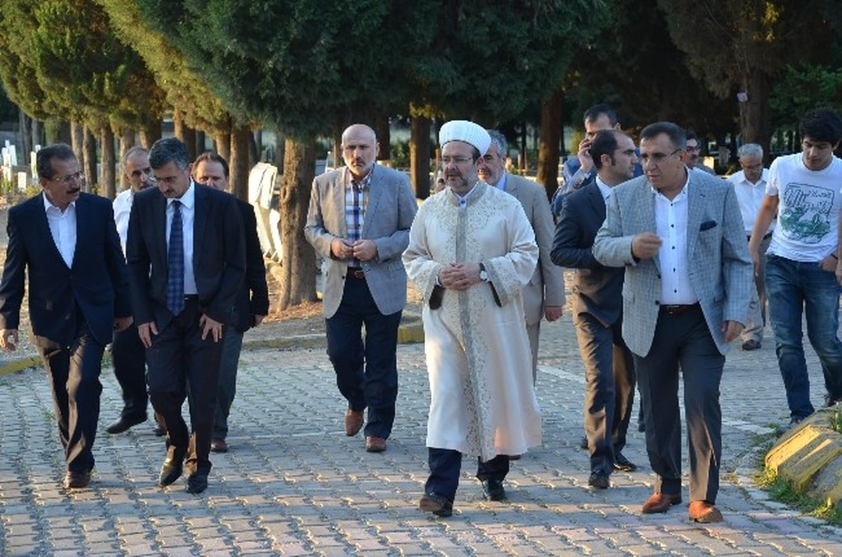 Diyanet İşleri Başkanı Görmez Soma\'da