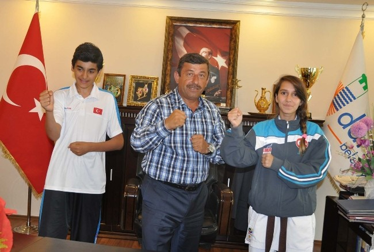 İdeal Sporculardan Başkan Karabacak\'a Teşekkür Ziyareti