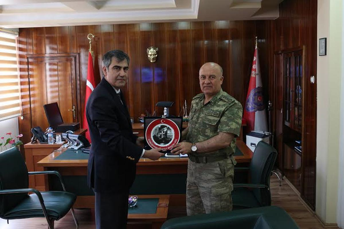 İl Jandarma Komutanının Veda Ziyareti