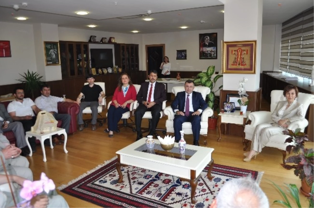 İmh Yüksek İstişare Kurulu Başkanı Mehmet Güney Rektörü Ziyaret Etti