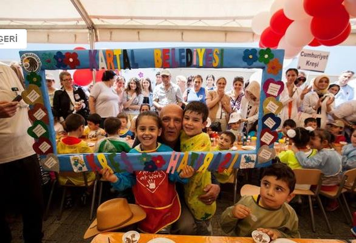 Kartallı Çocukların \'Sokakta Sanat Var\' Etkinliği Büyük İlgi Gördü