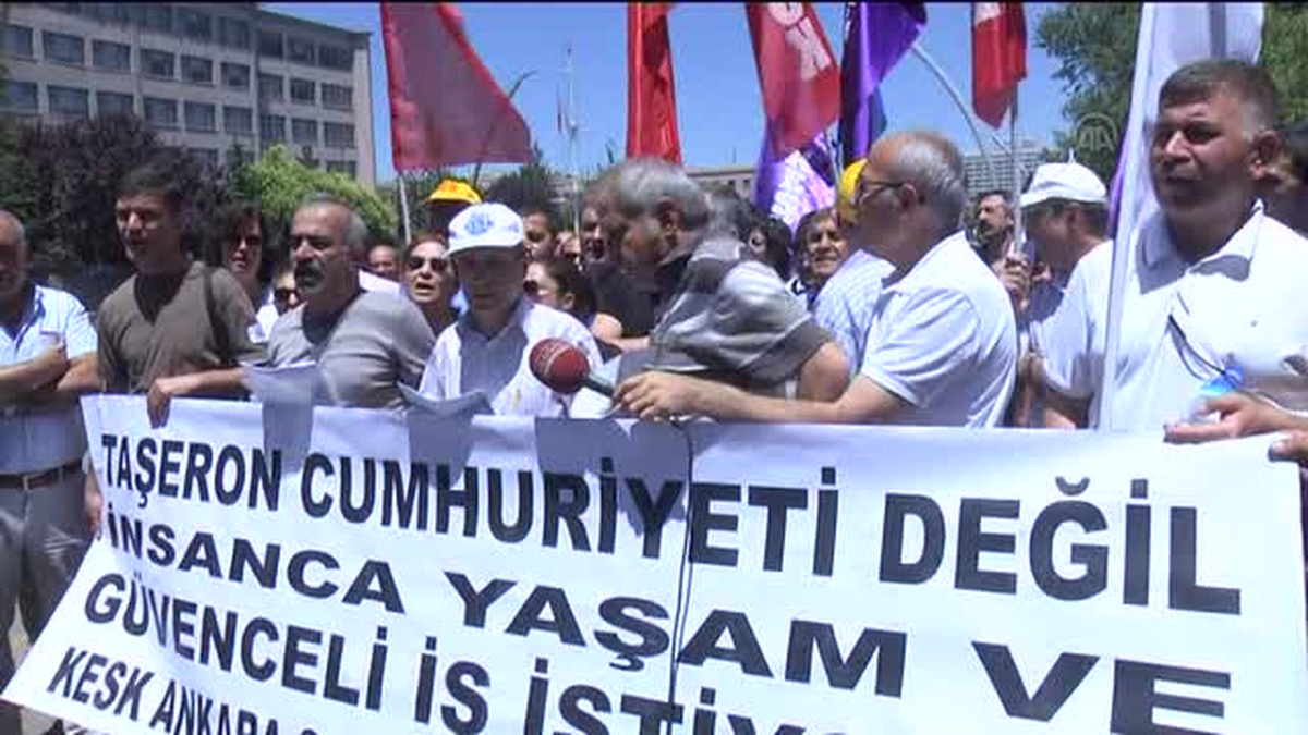 KESK\'ten "Taşeron Yasa Tasarısı"na tepki -