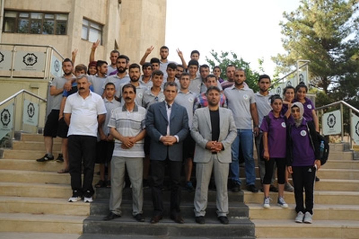 Konuk Sporcu Heyetleri Eşbaşkanları Ziyaret Etti