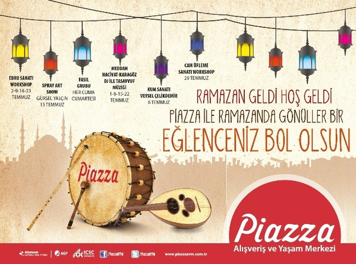 Ramazan Nostaljisi Samsun Piazza\'da