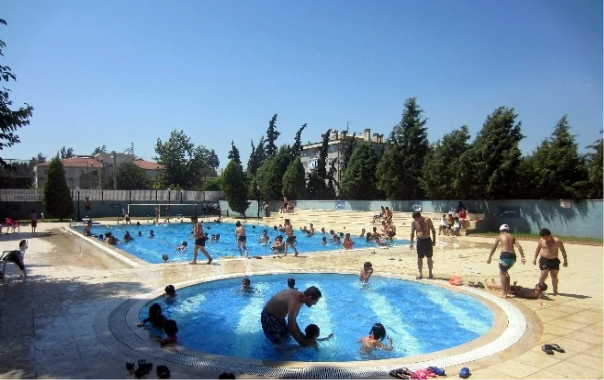 Sıcak Yaz Günlerinde Havuz Keyfi