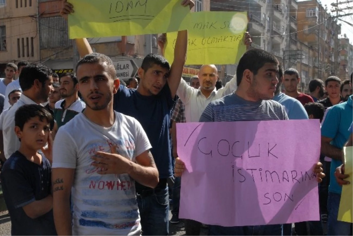 Tecavüz Olayı Diyarbakır\'da Protesto Edildi
