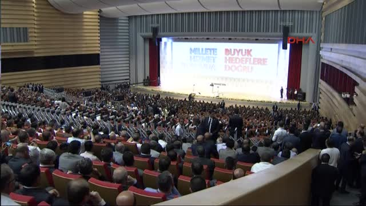 AK Parti Genel Başkanvekili Mehmet Ali Şahin, AK Parti\'nin Cumhurbaşkanı Adayının Başbakan Recep...