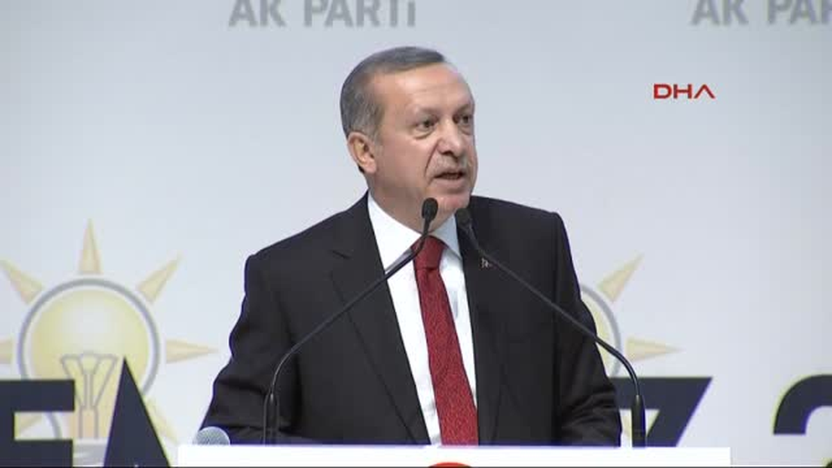 AK Parti\'nin Cumhurbaşkanı Adayı Recep Tayyip Erdoğan