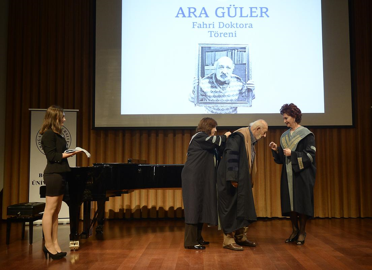 Ara Güler'e Boğaziçi Üniversitesi'nden Fahri Doktora Unvanı