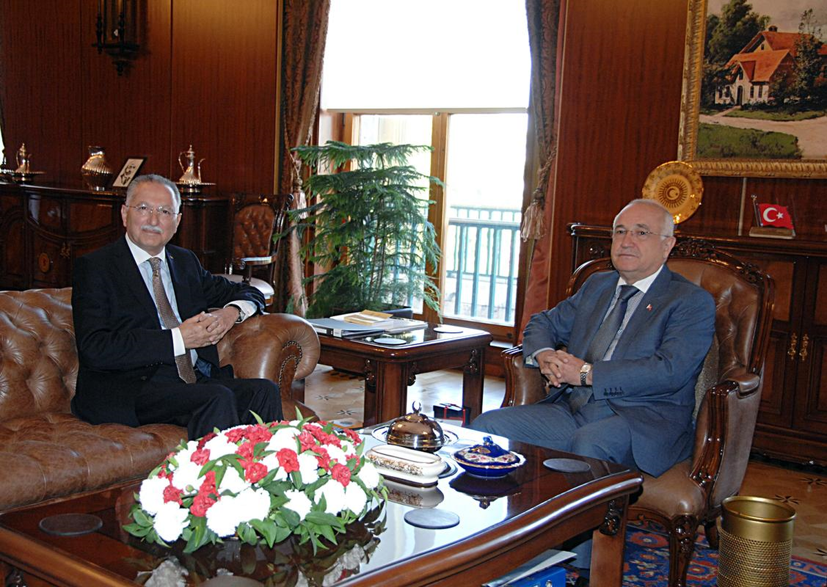 Ekmeleddin İhsanoğlu, TBMM Başkanı Çiçek\'i Ziyaret Etti