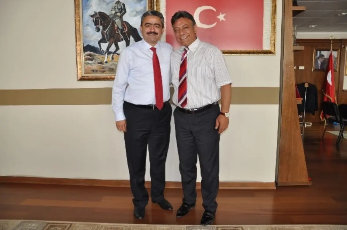 Başsavcı Kaya'dan Başkan Alıcık'a Veda Ziyareti