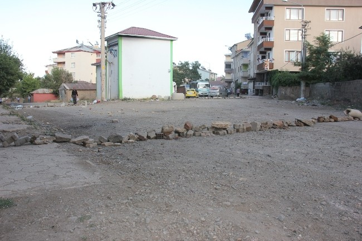 Bingöl\'de Yol Kapatma Eylemi