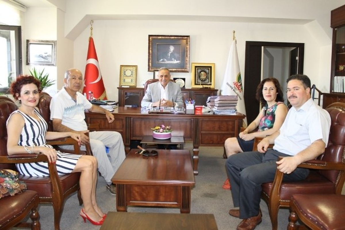 Eğitim Sen\'den Başkan Badem\'e Nezaket Ziyareti