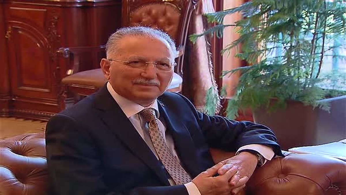 İhsanoğlu, TBMM Başkanı Çiçek\'i ziyaret etti -
