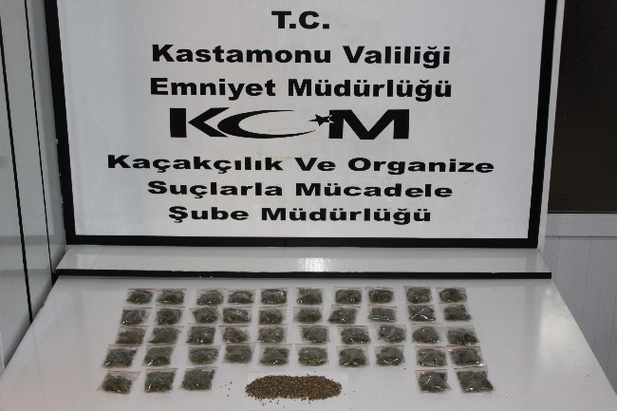 Kastamonu\'da Uyuşturucu Operasyonu