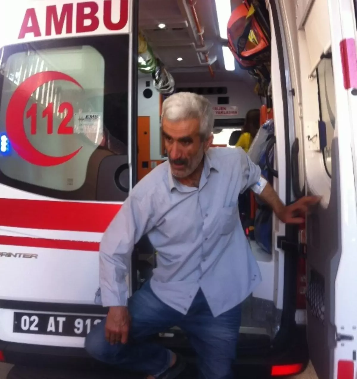 Adıyaman'da Otomobille Motosiklet Çarpıştı: 1 Yaralı