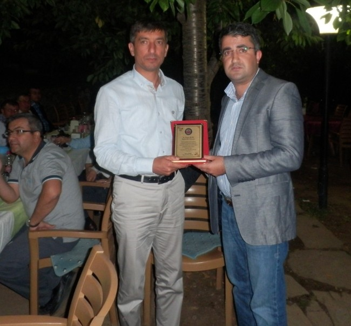 Pazarlar İlçe Jandarma Komutanına Veda Yemeği Düzenlendi