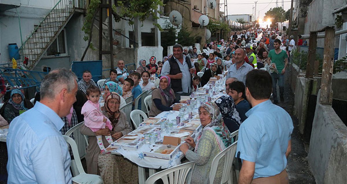 Pirinççi Köyü Mahallesinde Açıkhava İftarı