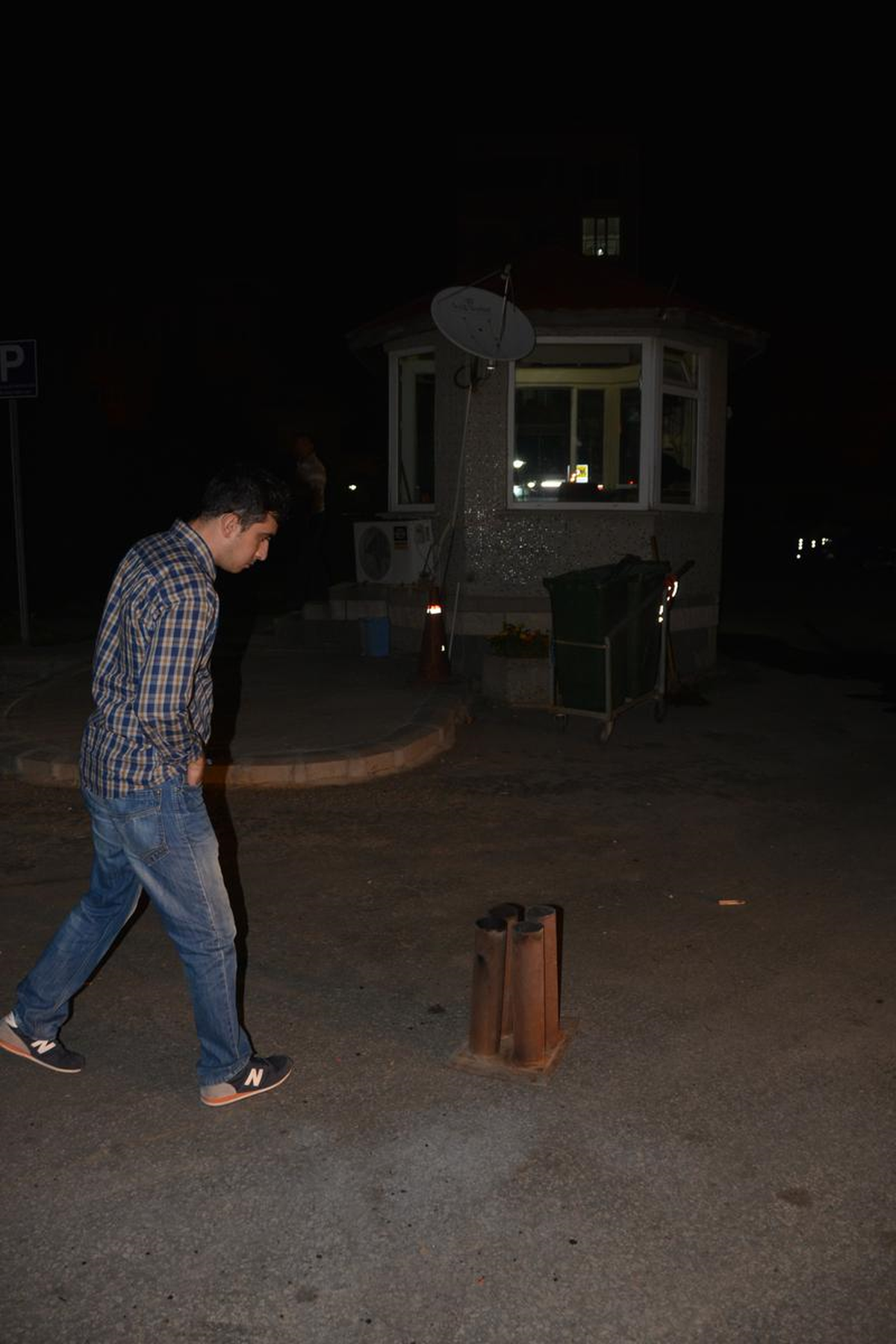 Ramazan Topunun Erken Patması Sonucu 1 Kişi Yaralandı