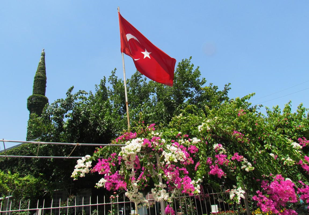 Yeşil Camide Doğal Serinlik
