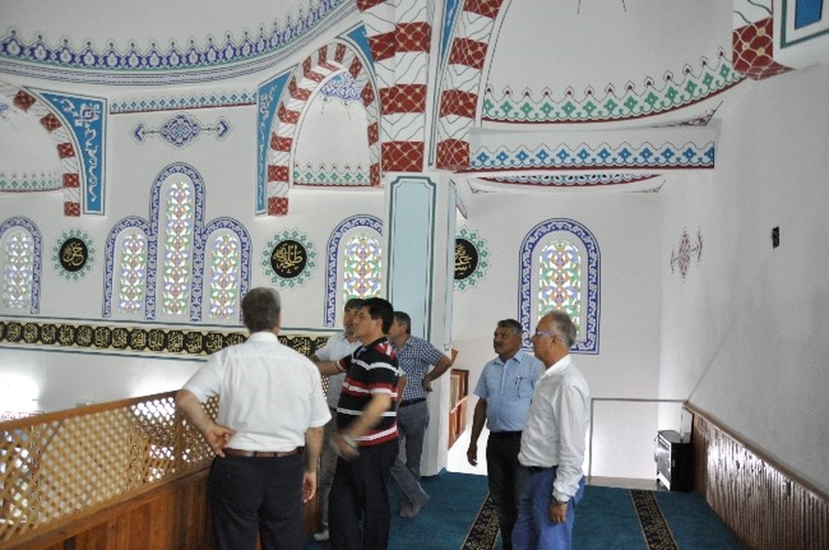 Camilerde Hat Çalışmaları Tamamlandı
