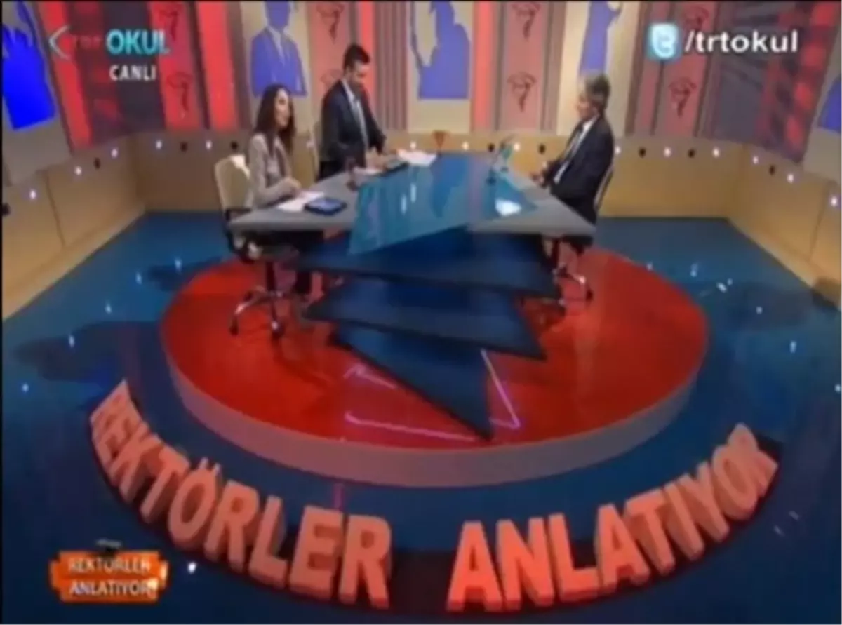 Rektör Korkmaz, TRT\'de Arü\'nün Açılımları ve Fırsatlarını Anlattı