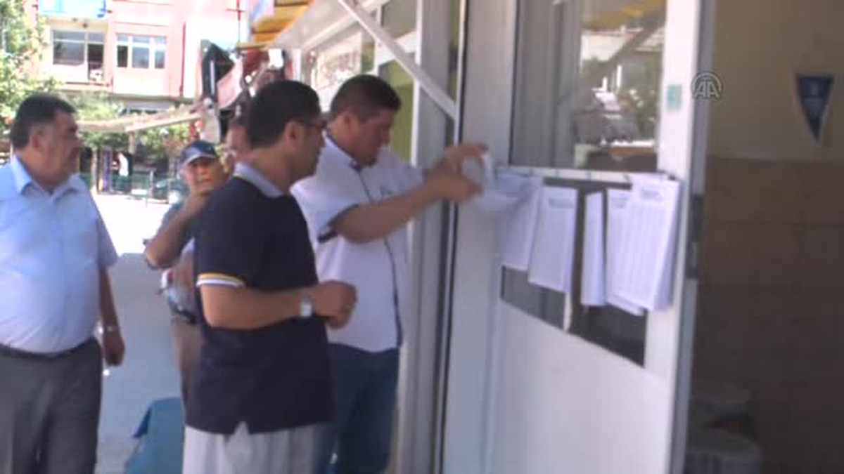 Seçmen listeleri askıya çıkarıldı -
