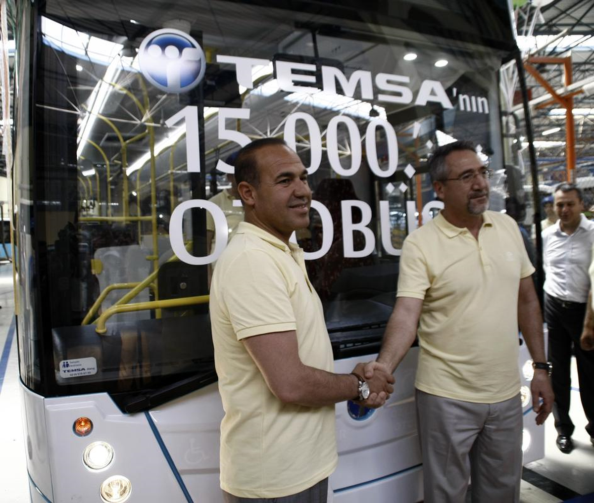 Temsa, 15 Bininci Otobüsü Üretti