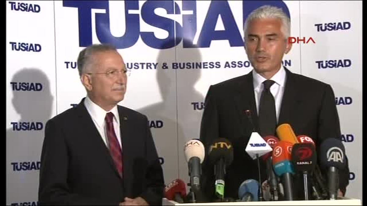 Cumhurbaşkanı Adayı İhsanoğlu, TÜSİAD\'ı Ziyaret Etti