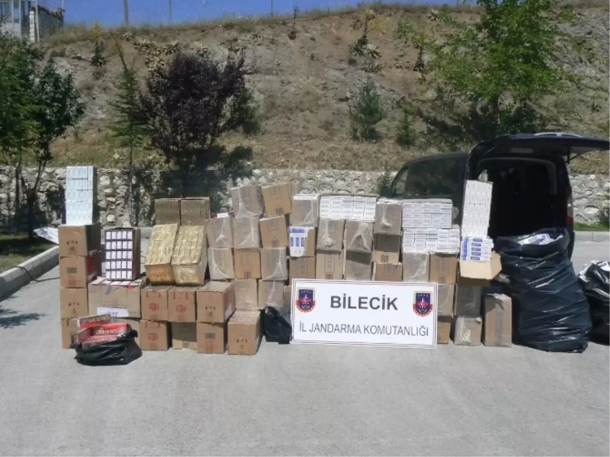 Bozüyük\'te Kaçak Sigara Operasyonu