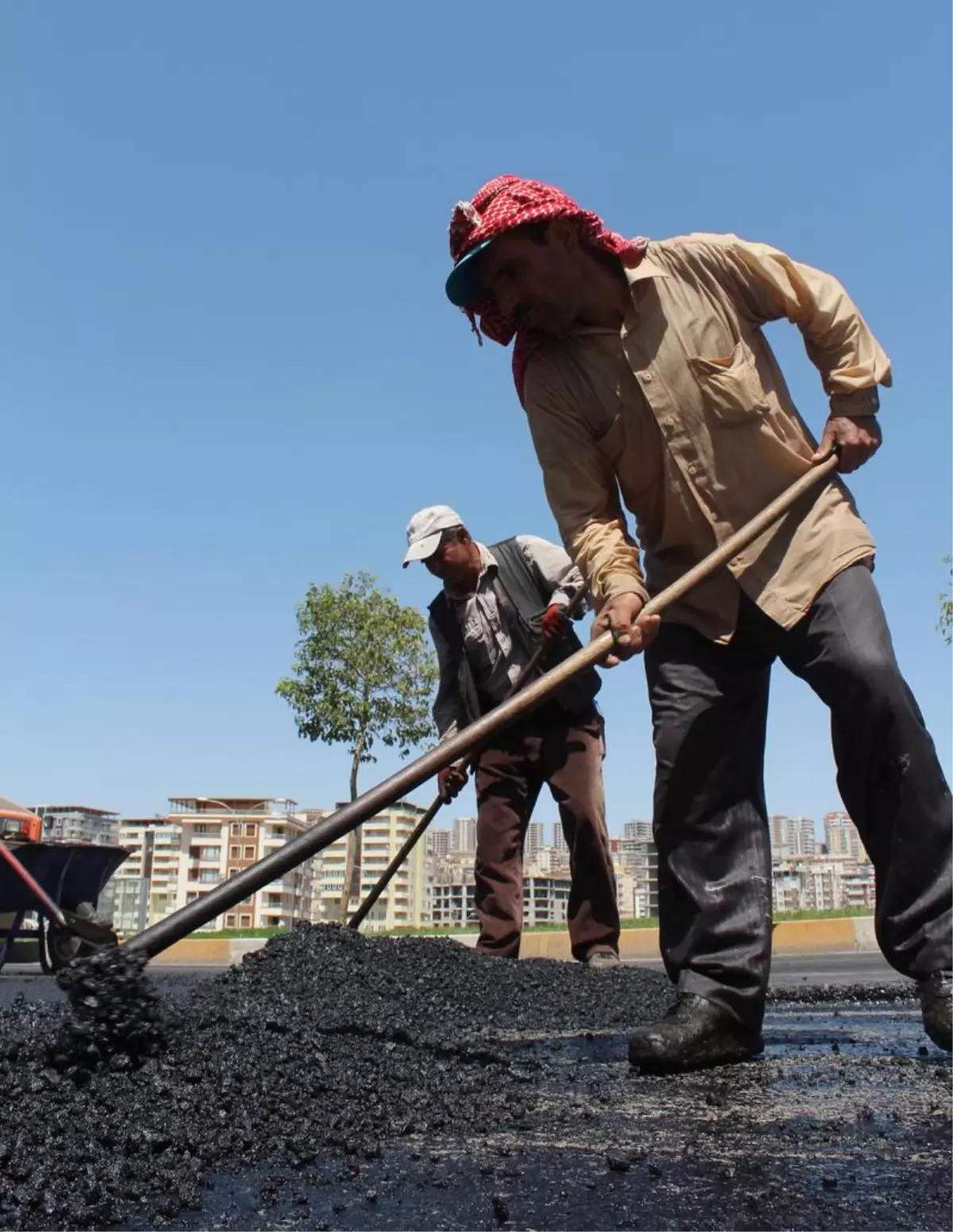 Kavurucu Sıcakta "Ekmek" Mücadelesi