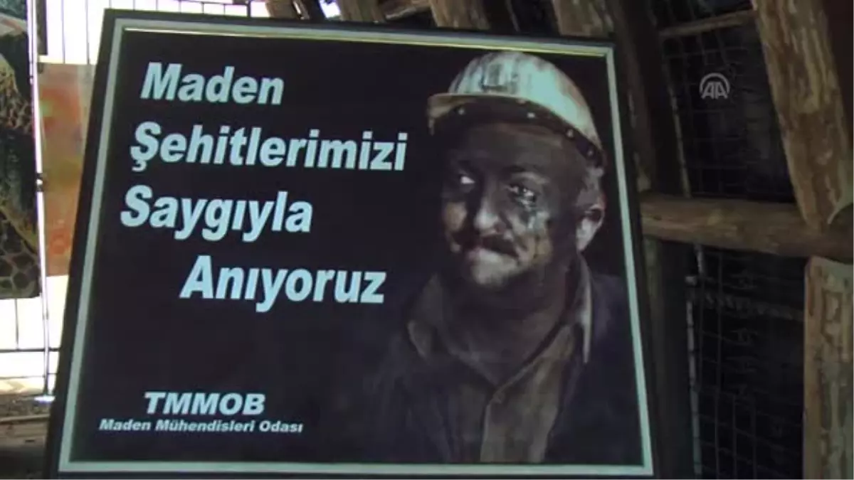 Yer üstüne kurulan temsili madene ziyaretçi akını -