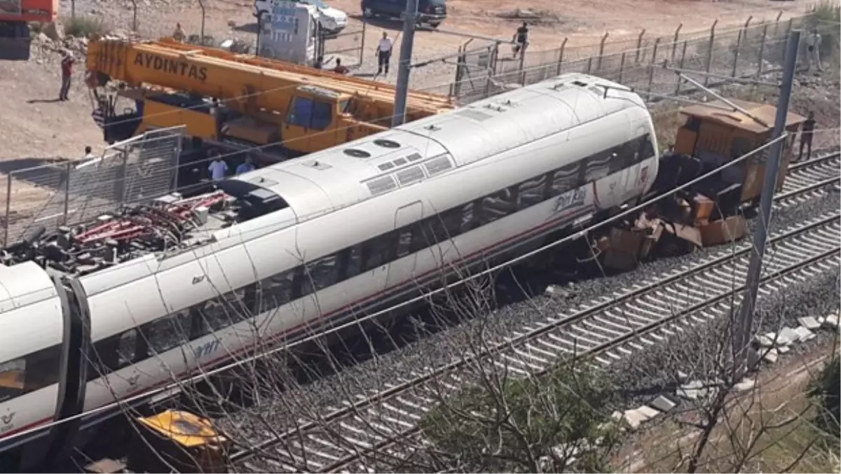 Yüksek Hızlı Tren, Test Sürüşünde Kaza Yaptı