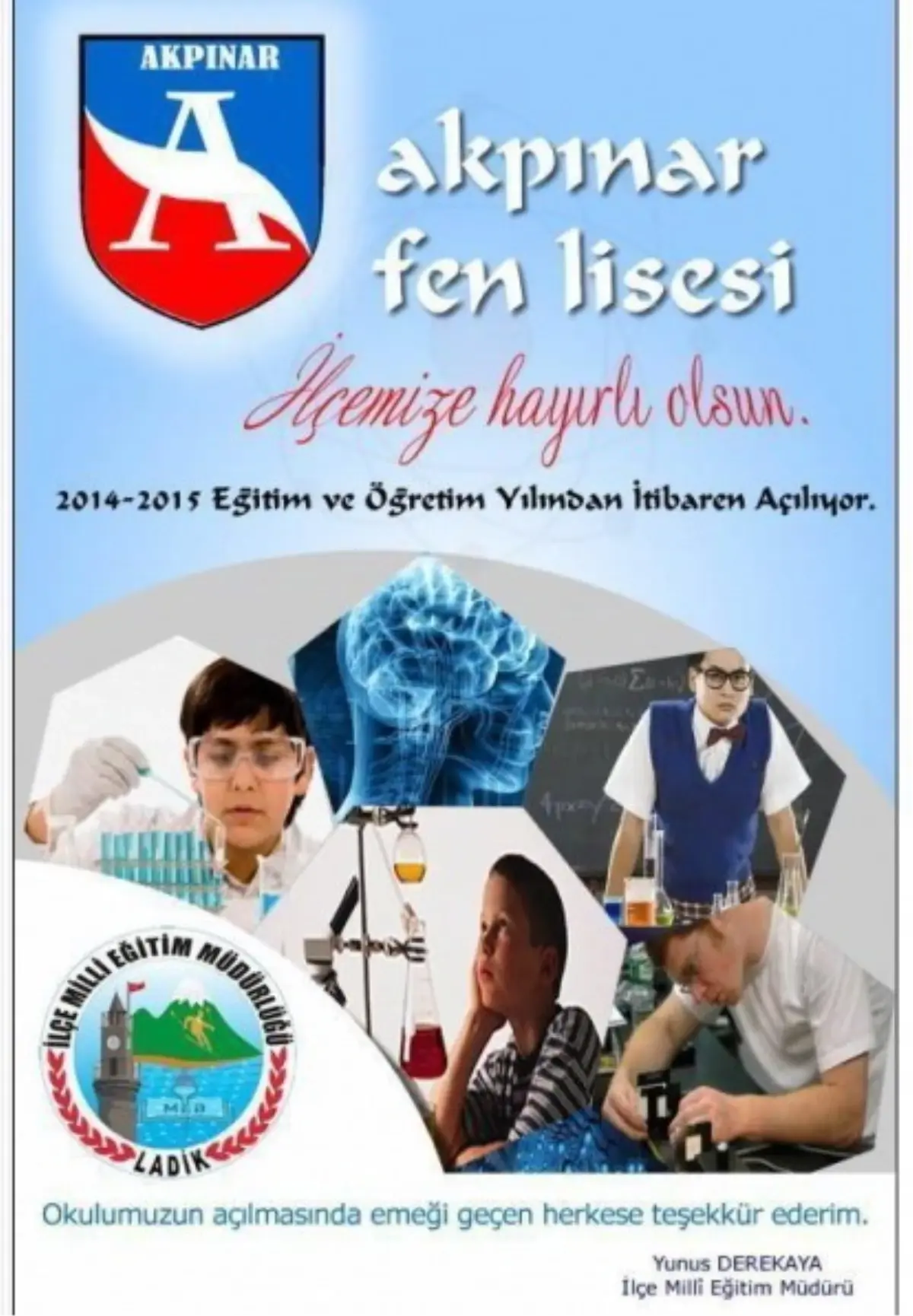 Akpınar \'Fen Lisesi\' Oldu