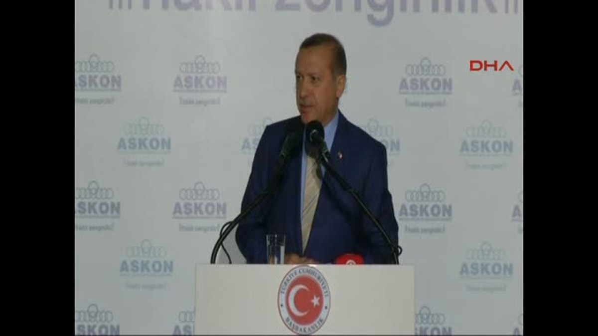Başbakan Erdoğan, Askon\'un İftarında Konuştu