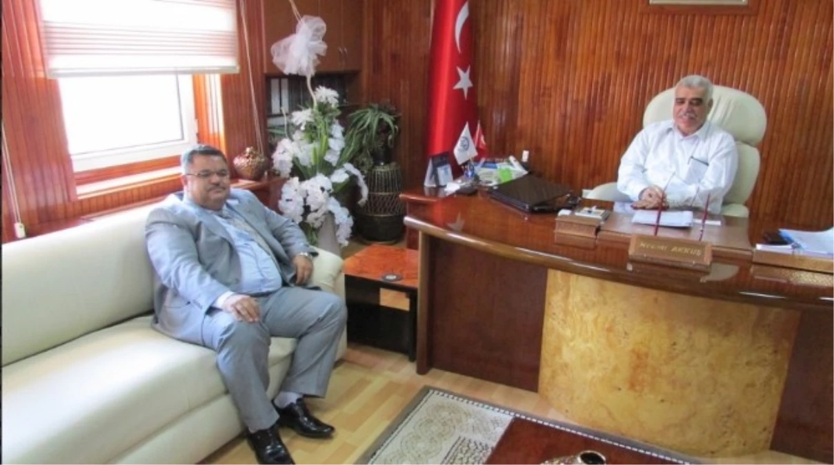 Bilecik Belediye Başkanı Selim Yağcı İl Müftüsünü Ziyaret Etti